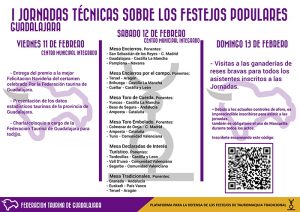 La Federación Taruina de Guadalajara hace de febrero el mes de la tauromaquia popular