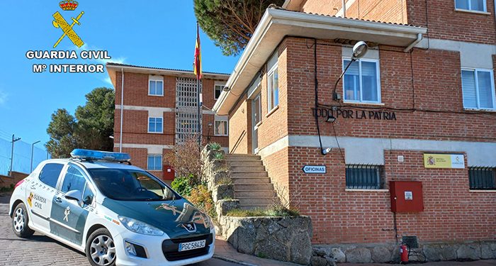 La Guardia Civil investiga a seis menores en Humanes por daños a vehículos