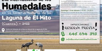 La Laguna de El Hito acoge actividades los días 5 y 6 de febrero con motivo del Día Internacional de los Humedales