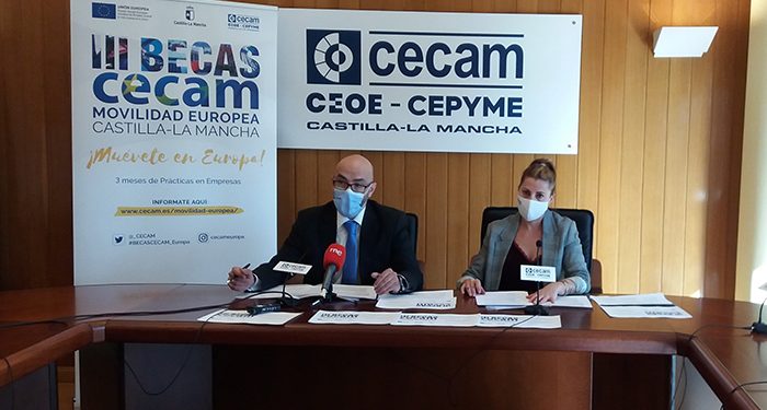 La patronal conquense anima a los jóvenes a participar en las III Becas CECAM de movilidad europea