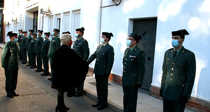 La subdelegada del Gobierno en Cuenca visita la Comandancia de la Guardia Civil 1 La subdelegada del Gobierno en Cuenca visita la Comandancia de la Guardia Civil