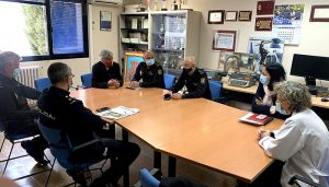 La subdelegada del Gobierno visita la Comisaría Provincial de Policía Nacional de Cuenca