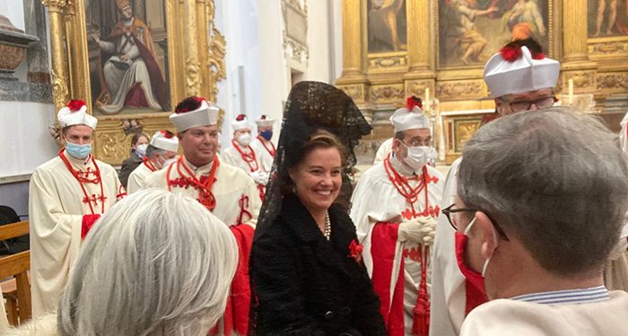 Cañete y el Espíritu Santo, en su capilla, honran a la historia 1 Marquesa de Cañete