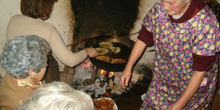 Tortas y Carideiros para la Candelaria en Pajares