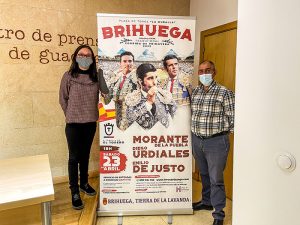 Morante, Urdiales y De Justo, primavera de figuras el 23 de abril en Brihuega