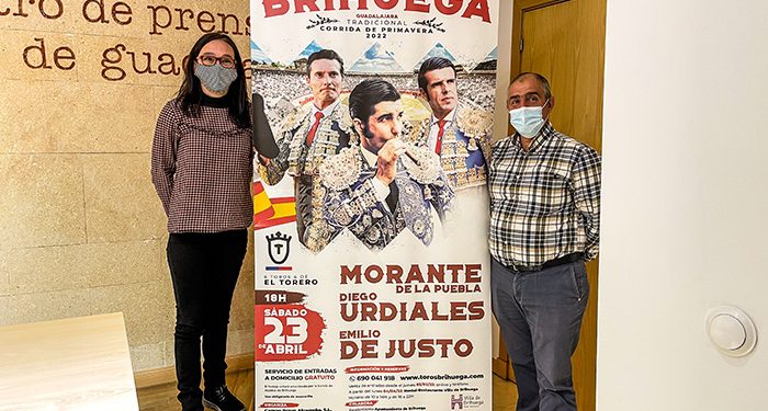 Morante, Urdiales y De Justo, primavera de figuras el 23 de abril en Brihuega