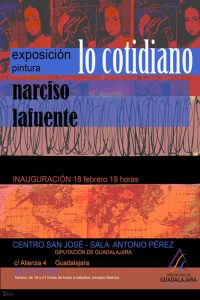 Narciso Lafuente expone en la Sala de Arte de la Diputación de Guadalajara