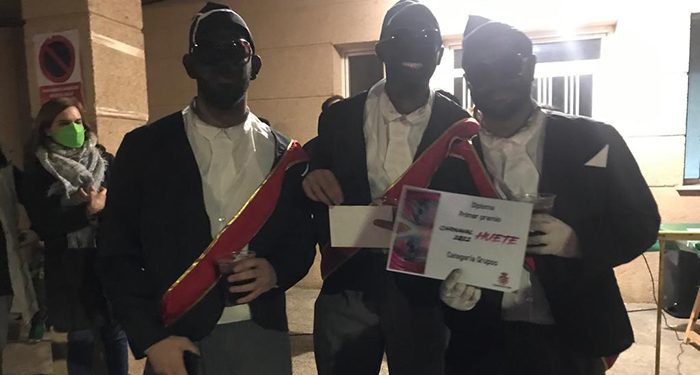 Pinocho, María Antonieta y Los Negros del WhatsApp triunfan en el carnaval de Huete