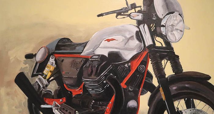 pinturas sobre ruedas hasta el 28 de febrero en la casa de la cultura de cabanillas 1