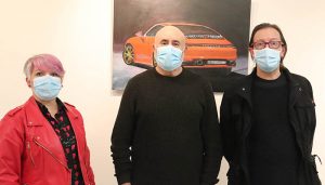 Pinturas «sobre ruedas» hasta el 28 de febrero en la Casa de la Cultura de Cabanillas