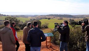 Presentadas las nuevas rutas senderistas que recorren el término de Cabanillas