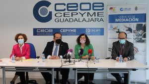Presentado el nuevo servicio de mediación de CEOE-Cepyme Guadalajara