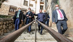 Suscrito el convenio para la redacción del proyecto de la mejora de la accesibilidad al casco histórico de Cuenca