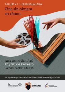 Taller de Cine sin cámara 16 mm en el San José