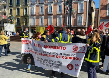 UGT y CCOO no descartan convocar una huelga general si la dirección de Correos en Guadalajara no hace caso a sus reivindicaciones