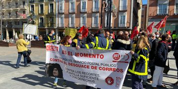 UGT y CCOO no descartan convocar una huelga general si la dirección de Correos en Guadalajara no hace caso a sus reivindicaciones