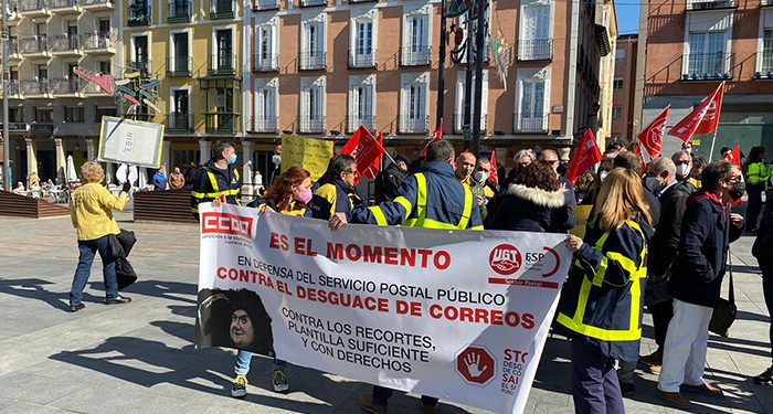 UGT y CCOO no descartan convocar una huelga general si la dirección de Correos en Guadalajara no hace caso a sus reivindicaciones