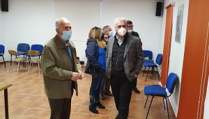 Vega visita inversiones financiadas por la Diputación en Chillarón del Rey, Yélamos de Arriba y San Andrés del Rey