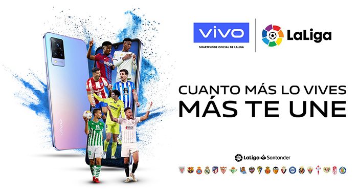 Vivo se convierte en el primer patrocinador de smartphones oficial de LaLiga hasta el año 2025