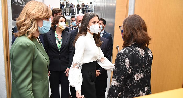 Galería fotográfica de la visita de la reina Letizia al Espacio TYCE de Guadalajara