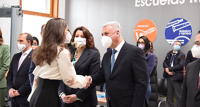 Galería fotográfica de la visita de la reina Letizia al Espacio TYCE de Guadalajara