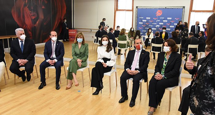 Galería fotográfica de la visita de la reina Letizia al Espacio TYCE de Guadalajara