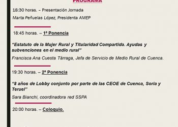 AMEP celebra este miércoles una jornada sobre la mujer empresaria en Iniesta