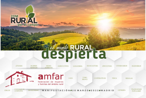 AMFAR se suma a la gran manifestación del 20 de Marzo en Madrid en defensa del mundo rural
