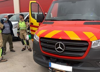 Bomberos de Cuenca viajan a la frontera de Polonia para llevar productos de primera necesidad y traer 40 refugiados