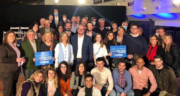 Castillo subraya la unidad y el compromiso del PP y afirma que Feijóo “es el líder que necesitamos”