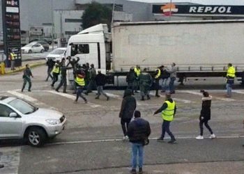 CCOO condena el vandalismo y las agresiones de las patrullas de la plataforma del transporte contra los trabajadores asalariados