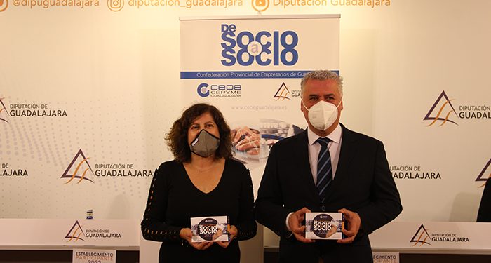 CEOE-Cepyme Guadalajara y Diputación provincial presentan la 15 edición de la Guía de empresas de socio a socio 2021