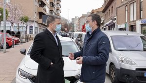 Comienzan las obras para devolver el doble sentido a la calle Ramón y Cajal de Guadalajara