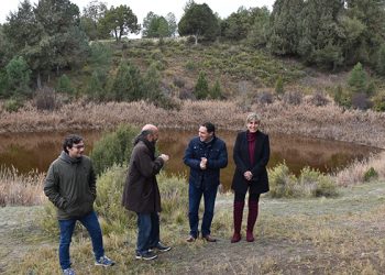 Confirmado: El color rosa del Lagunillo de las Tortugas en invierno es por una bacteria
