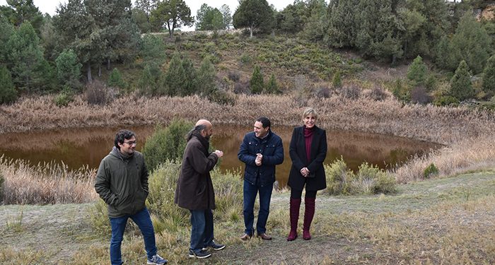Confirmado El color rosa del Lagunillo de las Tortugas en invierno es por una bacteria