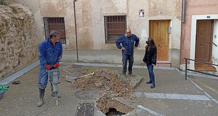 Corte de agua en Tiradores y varias calles de Cuenca por una avería en los depósitos de San Pedro