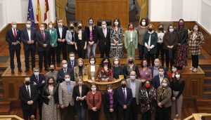 Cruz Roja Cuenca participa en el acto institucional de las Cortes CLM celebrado con motivo del 8M