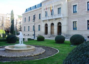 La Glorieta de Cuenca. Emplazamiento del Palacio de la Diputación de Cuenca