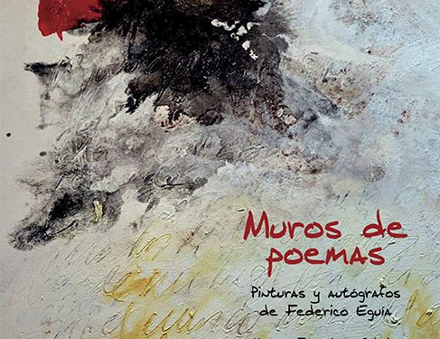 El artista Federico Eguía expone desde este viernes en el Museo Sobrino e impartirá un taller para público infantil con motivo del Día de la Poesía