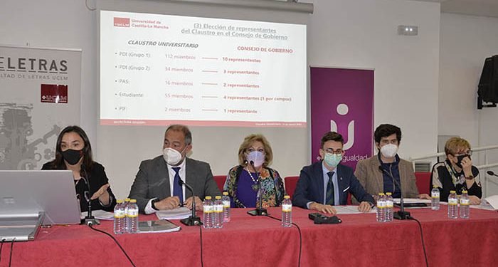 El Claustro de la UCLM celebra su primera reunión de constitución tras la renovación de todos sus sectores