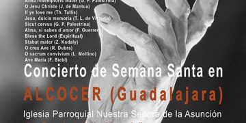 El Coro Rivas ofrecerá su concierto de Semana Santa en Alcocer en la Catedral de La Alcarria