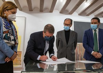 El Gobierno regional destaca que Rafael Canogar “es un gran artista y embajador de la Cultura de Castilla-La Mancha allá donde va”