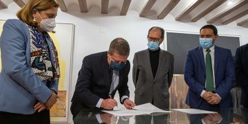 El Gobierno regional destaca que Rafael Canogar “es un gran artista y embajador de la Cultura de Castilla-La Mancha allá donde va”