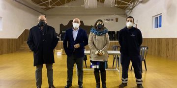 El Gobierno regional entrega nuevos lotes de uniformidad a la Agrupación de Voluntarios de Protección Civil de Cañete