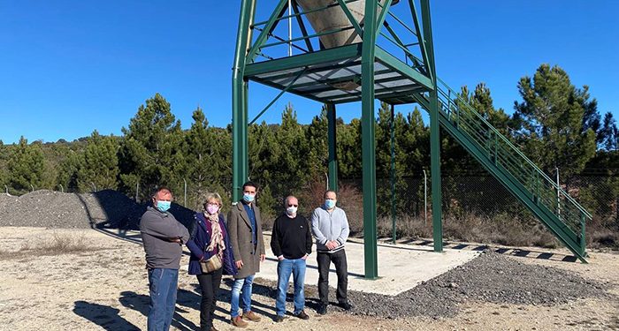 El Gobierno regional instala en Landete un nuevo depósito para el reabastecimiento de sal a los camiones quitanieves 1 El Gobierno regional instala en Landete un nuevo depósito para el reabastecimiento de sal a los camiones quitanieves