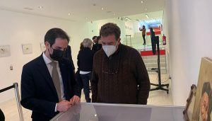 El Paraninfo Universitario del Campus de Cuenca acoge hasta el 31 de marzo la exposición ‘Recuerdos que vuelan. Luis Rius Zunón’