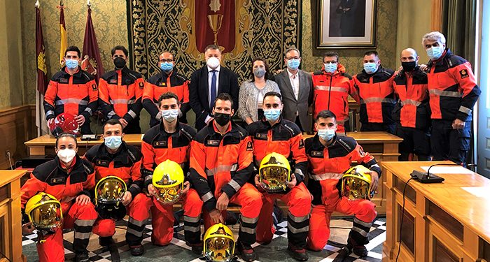 El parque de bomberos de Cuenca incorpora a su primera bombera Almudena Viñas