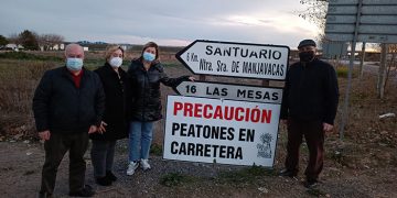 El PP califica de “incomprensible e injusto” que la Diputación siga sin construir el carril bici-peatonal desde Mota del Cuervo a la Ermita de Manjavacas