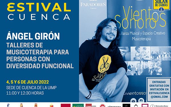 Este año volverán los talleres de musicoterapia y de música para peques en Estival Cuenca 22 1 Este año volverán los talleres de musicoterapia y de música para peques en Estival Cuenca 22