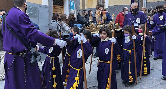 Cuenca se vuelve a llenar de Semana Santa de la mano de los más pequeños